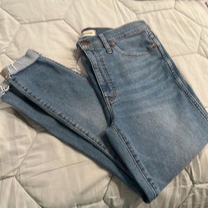 Madewell sz 30 10” High-rise Skinny worn once